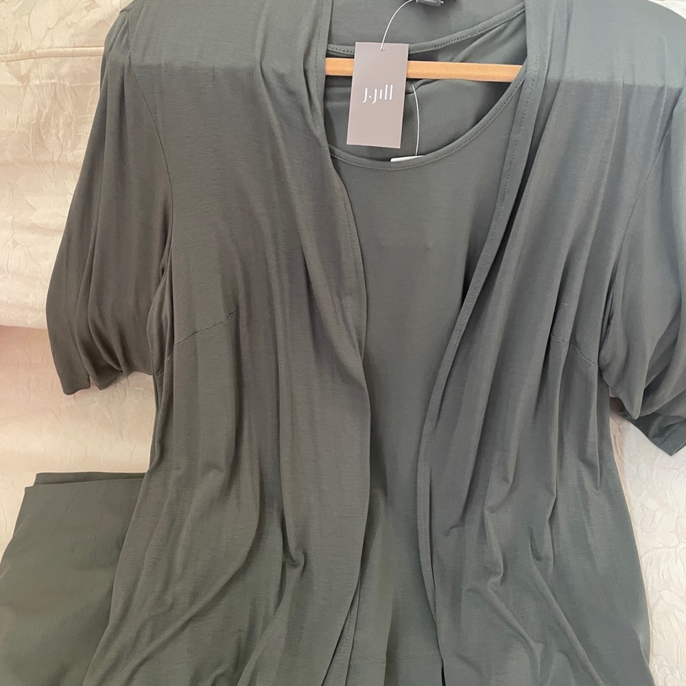 J. Jill Olive Green WearEver Collection Set NWT - Picture 7 of 16